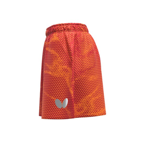Butterfly Elistar12 Table Tennis Skirt - Darjeeling Red - Left Side